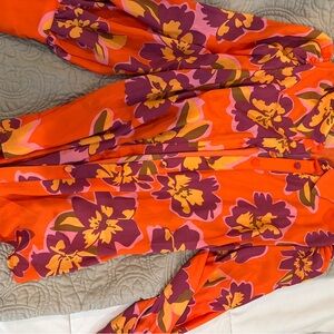 Vibrant Floral Button-Up Shirt